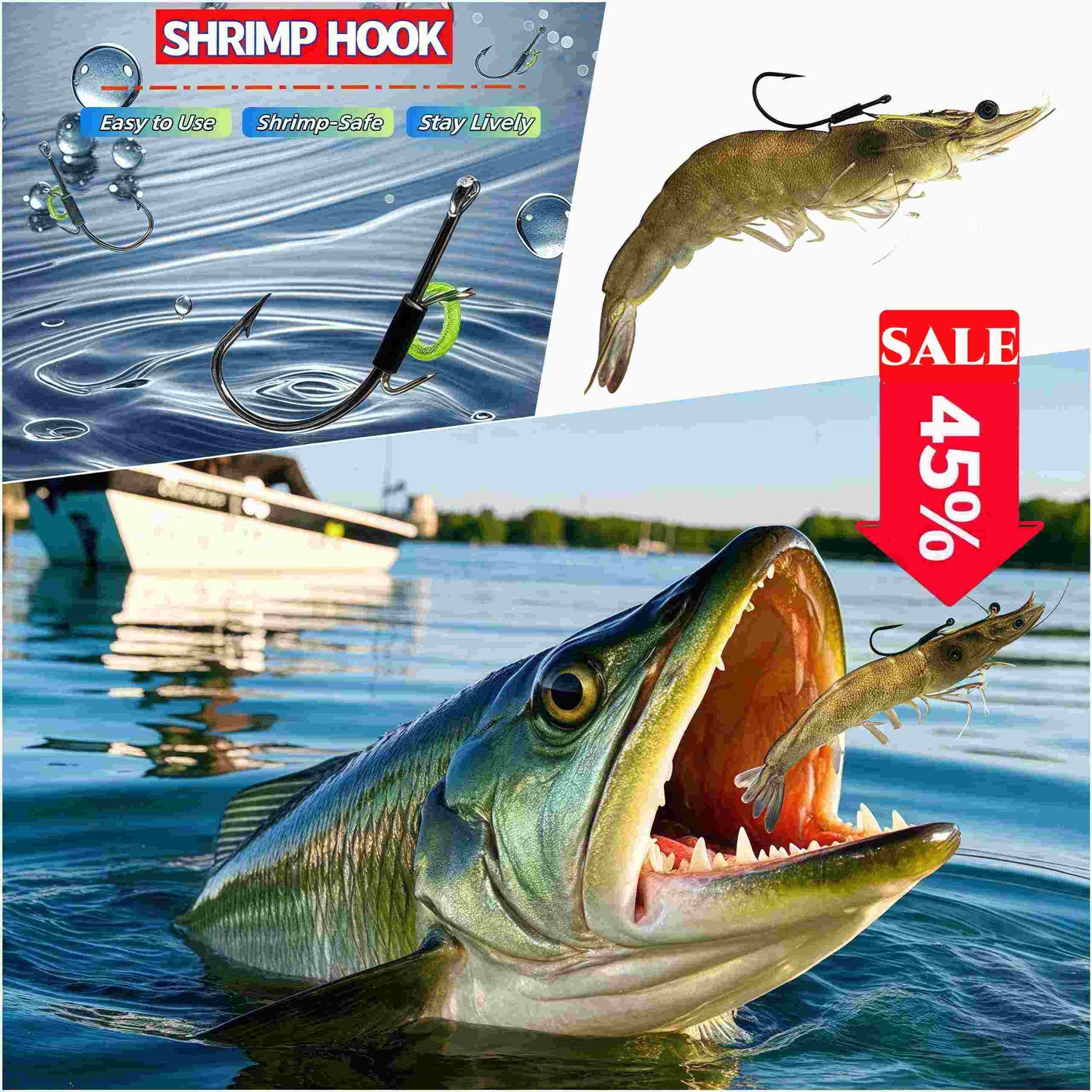 Red horse Fishing Gear _Functional _Tackle Built  for the Catch